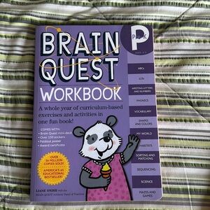 Brain question work book Prek never used